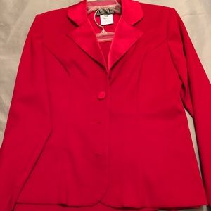 Red Skirt Suit